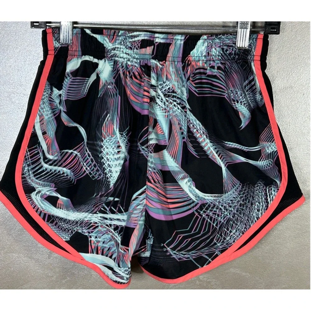 Nike Dri-FIT Running Shorts Women's Small Tempo‎ Abstract Geometric Print